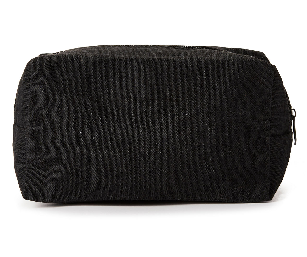 Large Zoey Quilted Makeup Bag in Black