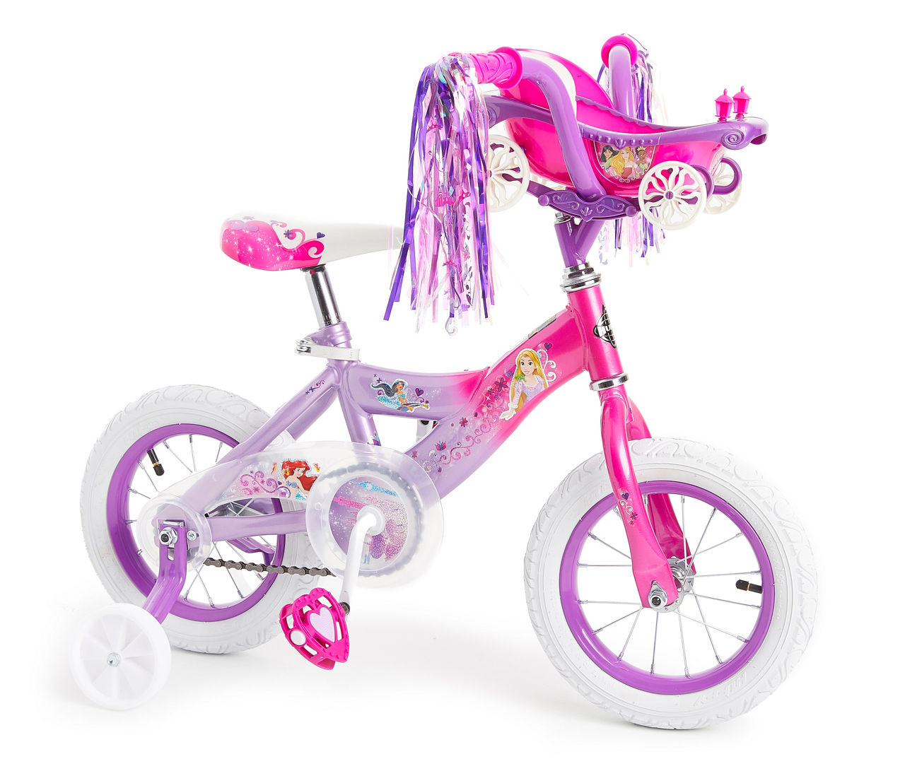 Velo 12 pouces peppa pig disney fille 3-5 ans - Conforama