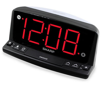 Jumbo LED Digital Display Alarm Clock