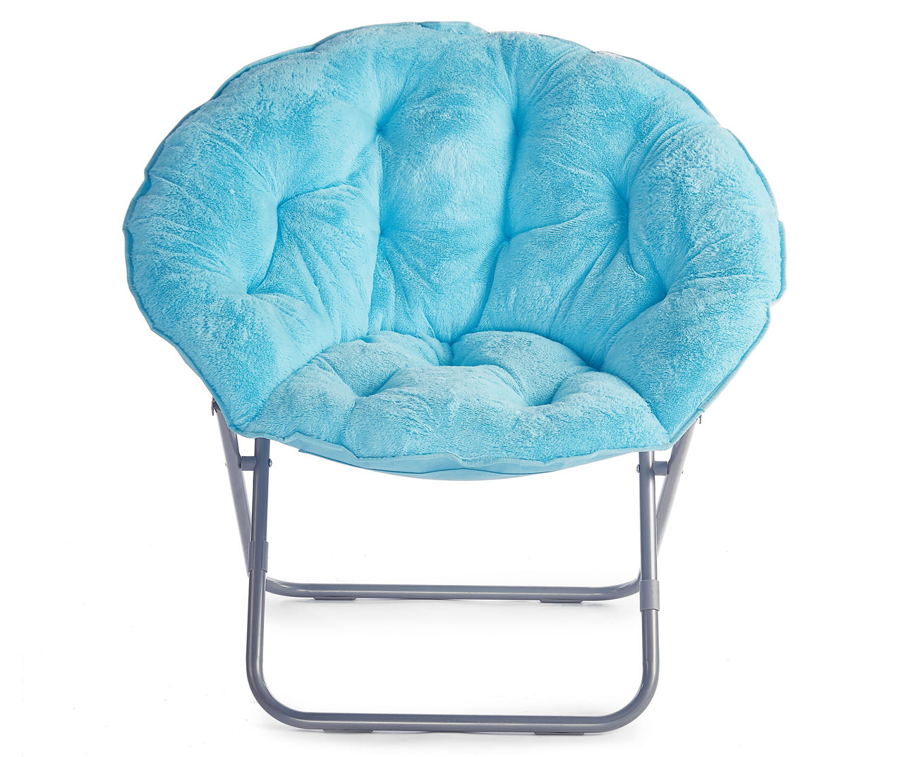 Teal discount fuzzy chair