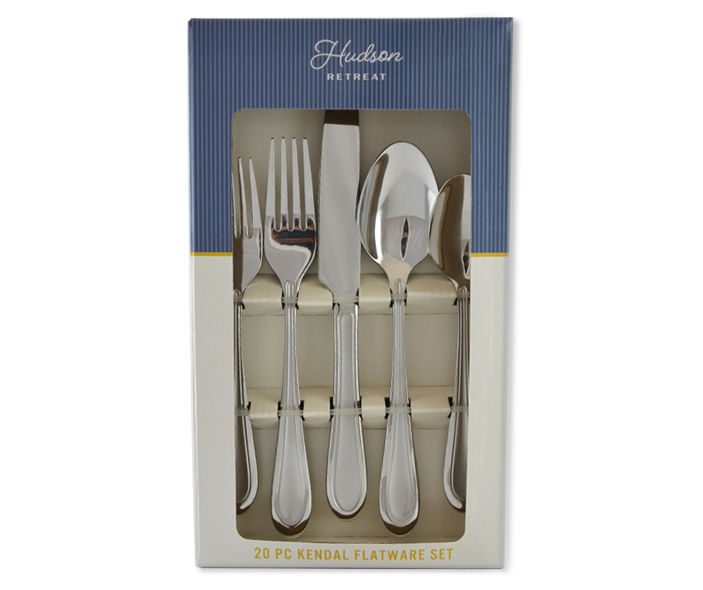 Timeless Stainless Steel 20-Piece Flatware Set 