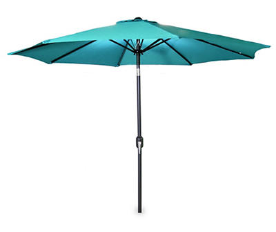 9' Aruba Blue Tilt Market Patio Umbrella