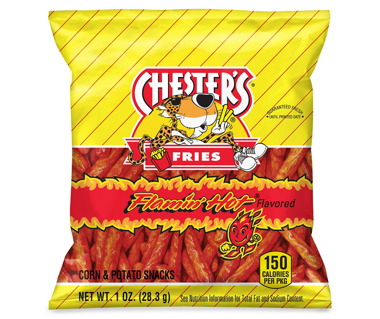 Chester's Fries Corn And Potato Snacks Flamin' Hot