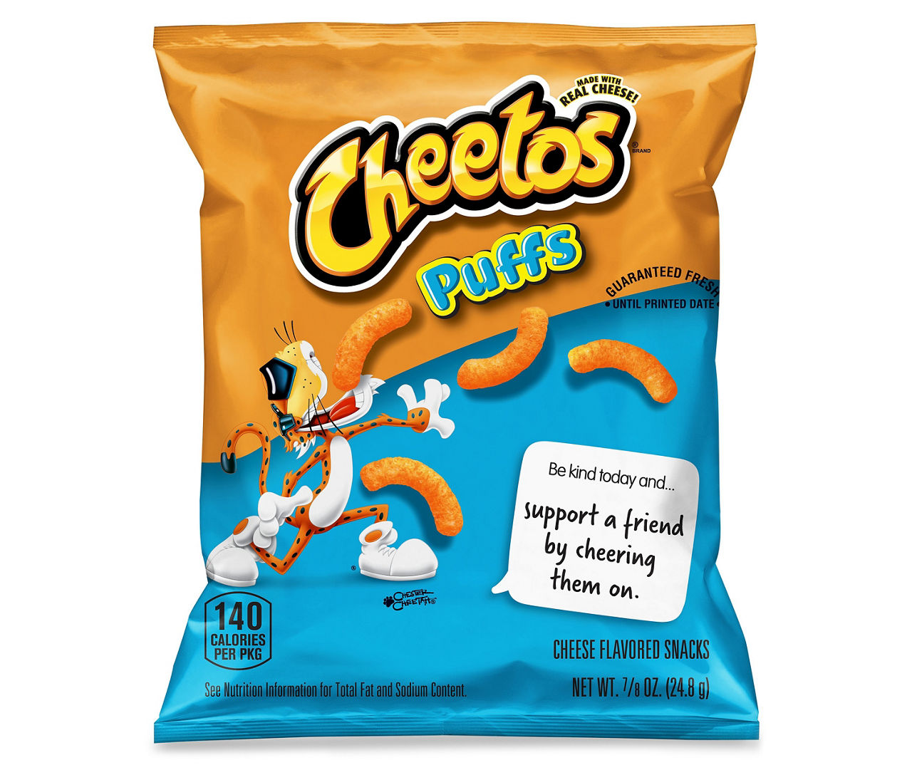 Cheetos Puff Cheese Flavored Snack Chips, 8 oz