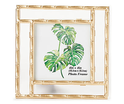 Bamboo Picture Frame, (4