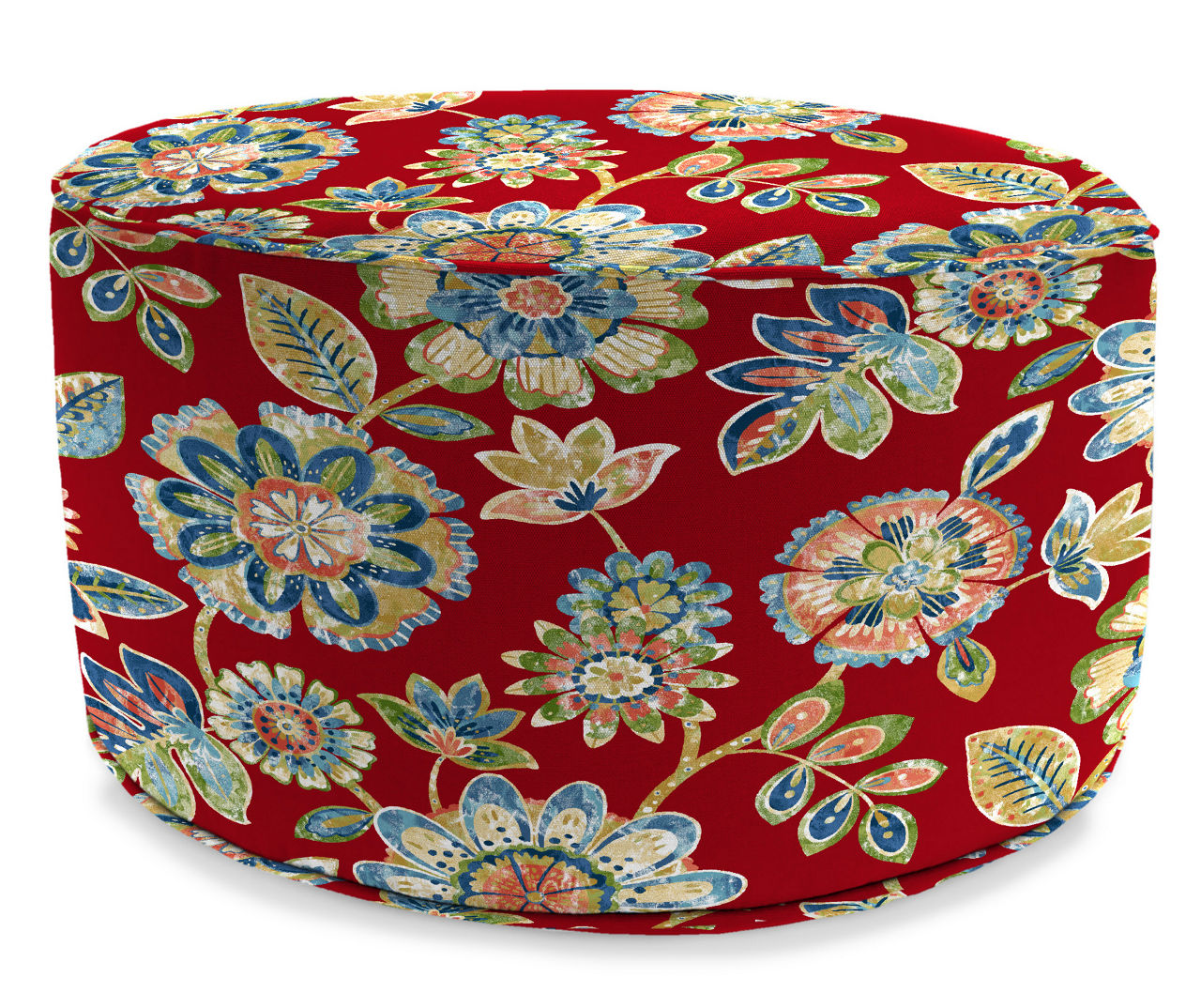 Jordan Manufacturing Jordan Manufacturing 18" Round Outdoor Pouf with