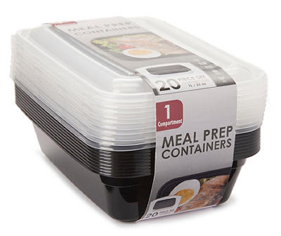 Meal Prep Containers with Lids, 10-Pack