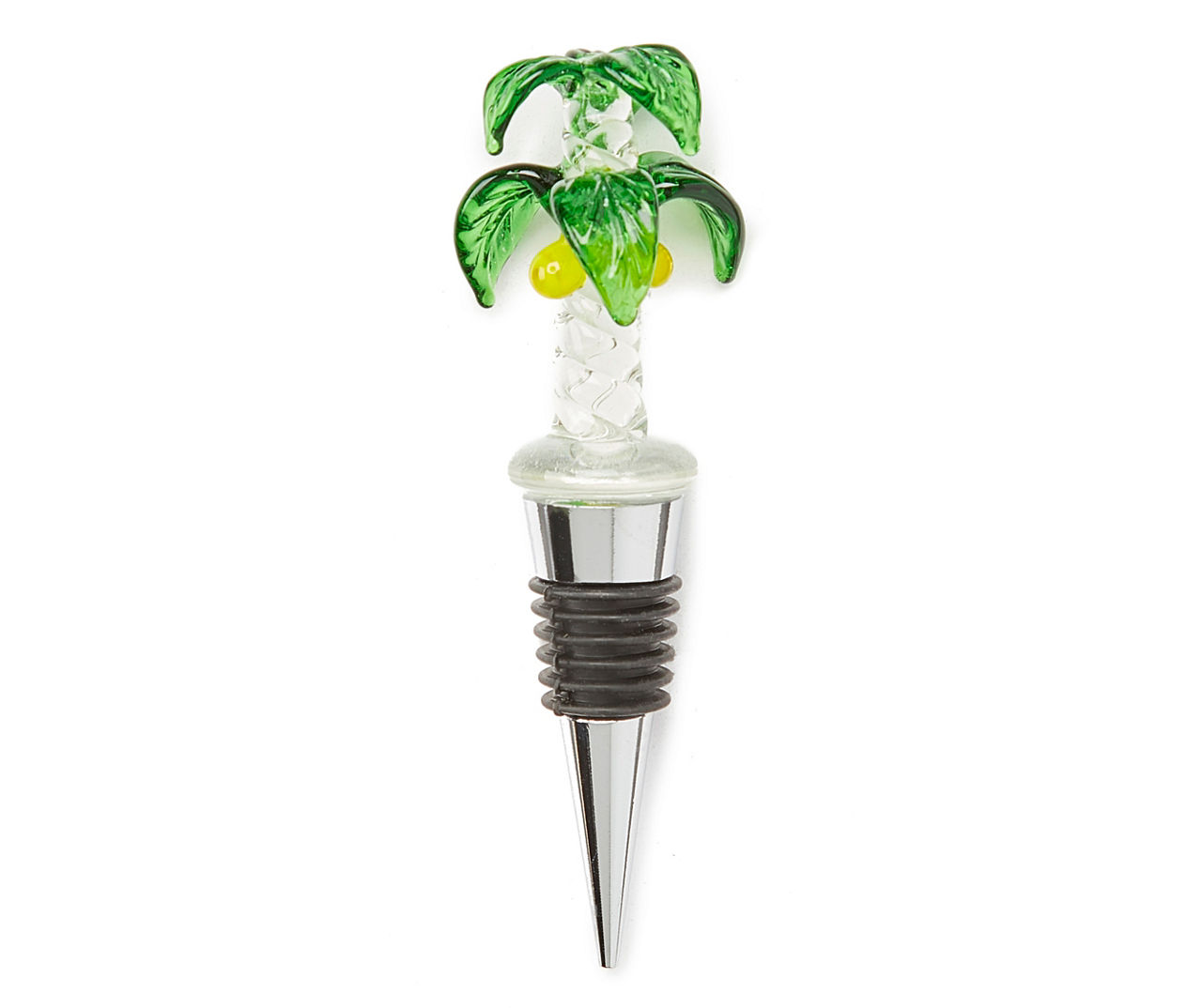 Glass Palm Tree Bottle Stopper | Big Lots