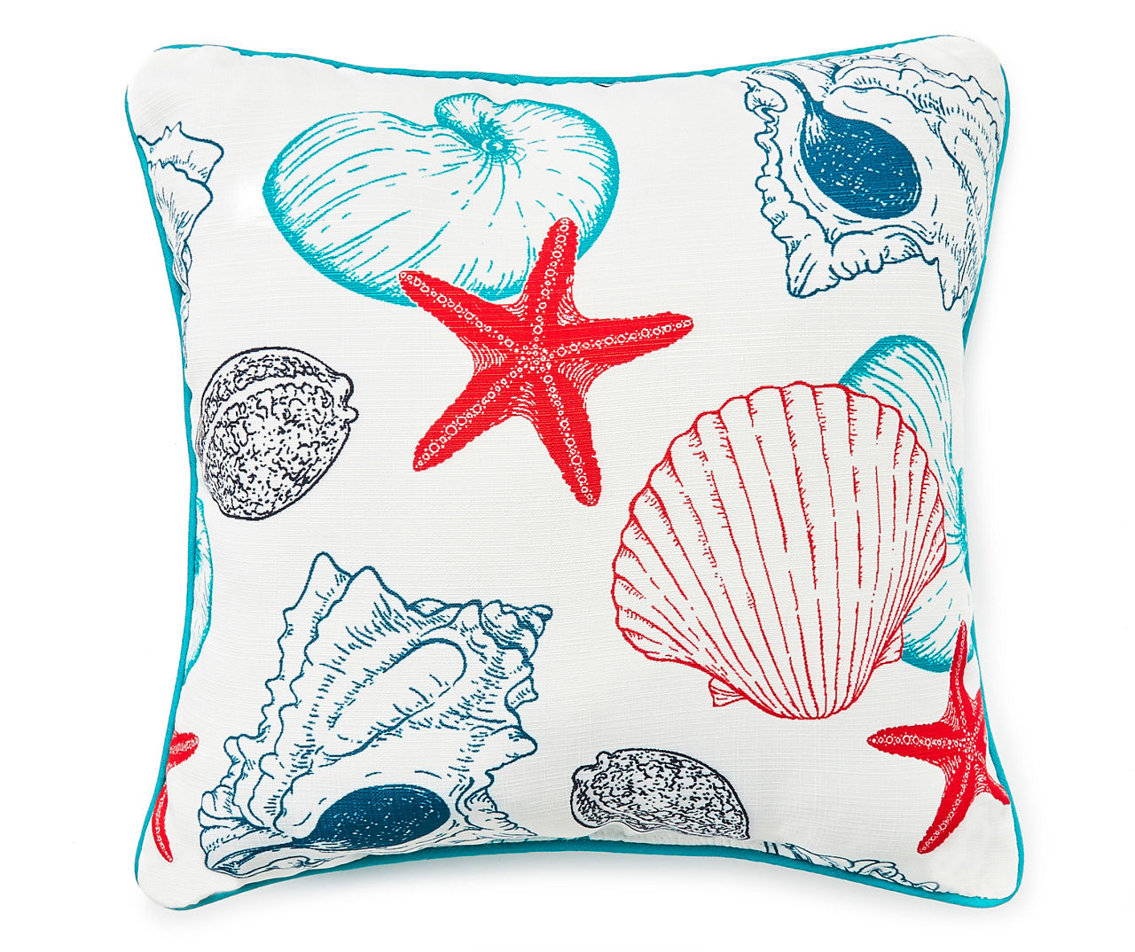 Jordan Manufacturing Seashells Outdoor Throw Pillow | Big Lots