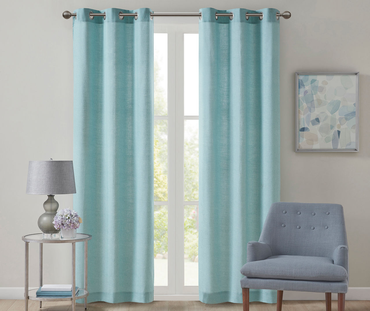 Broyhill Broyhill Montreal Grommet Curtain Panel Big Lots   810468007 1