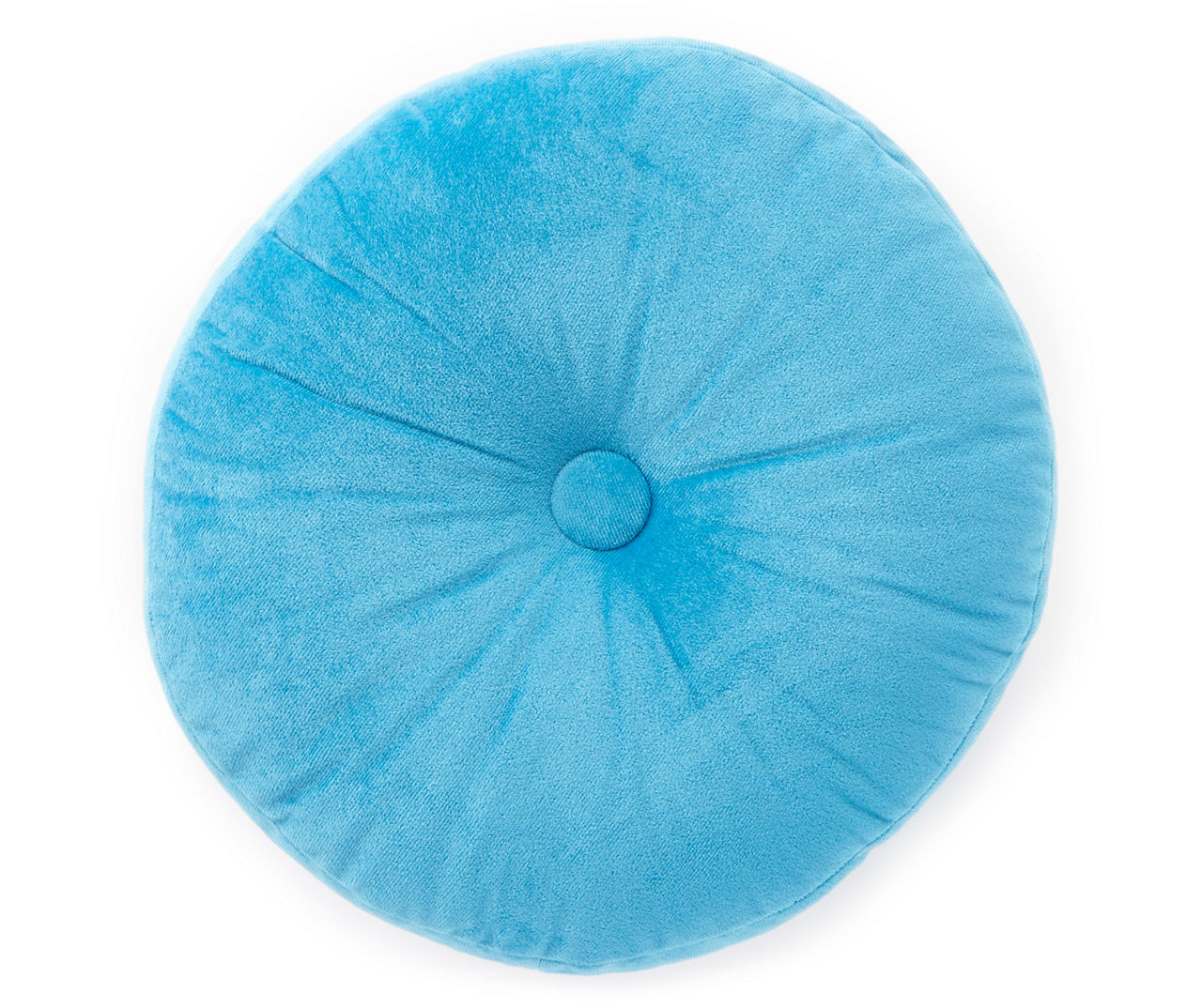 Teal discount circle pillow