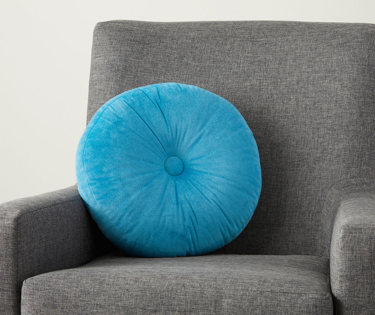 Teal Round Throw Pillow Big Lots