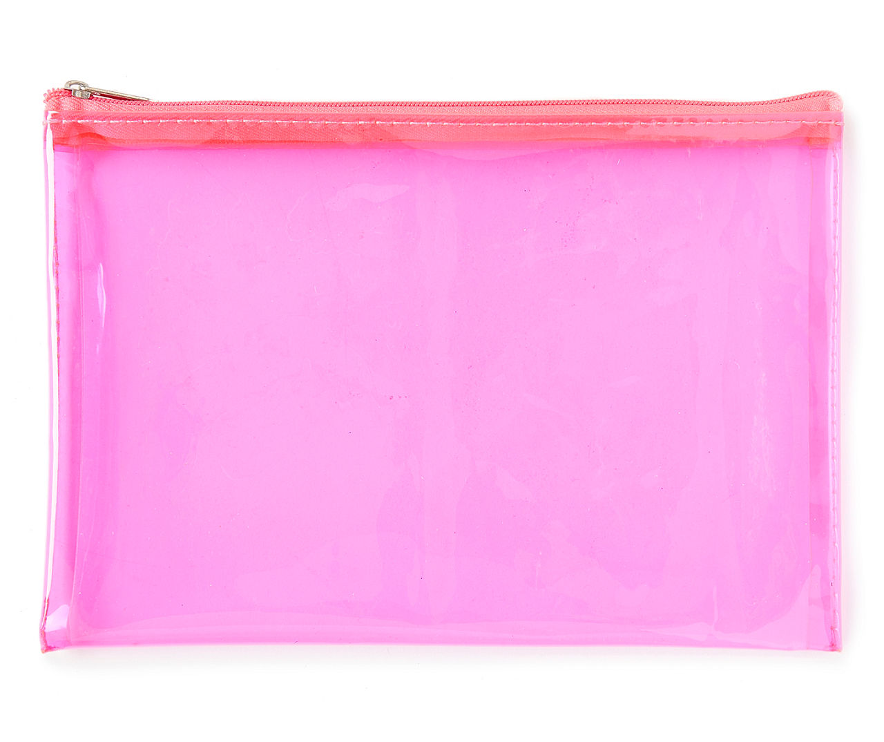 Big Lots Neon Pink Pencil Pouch