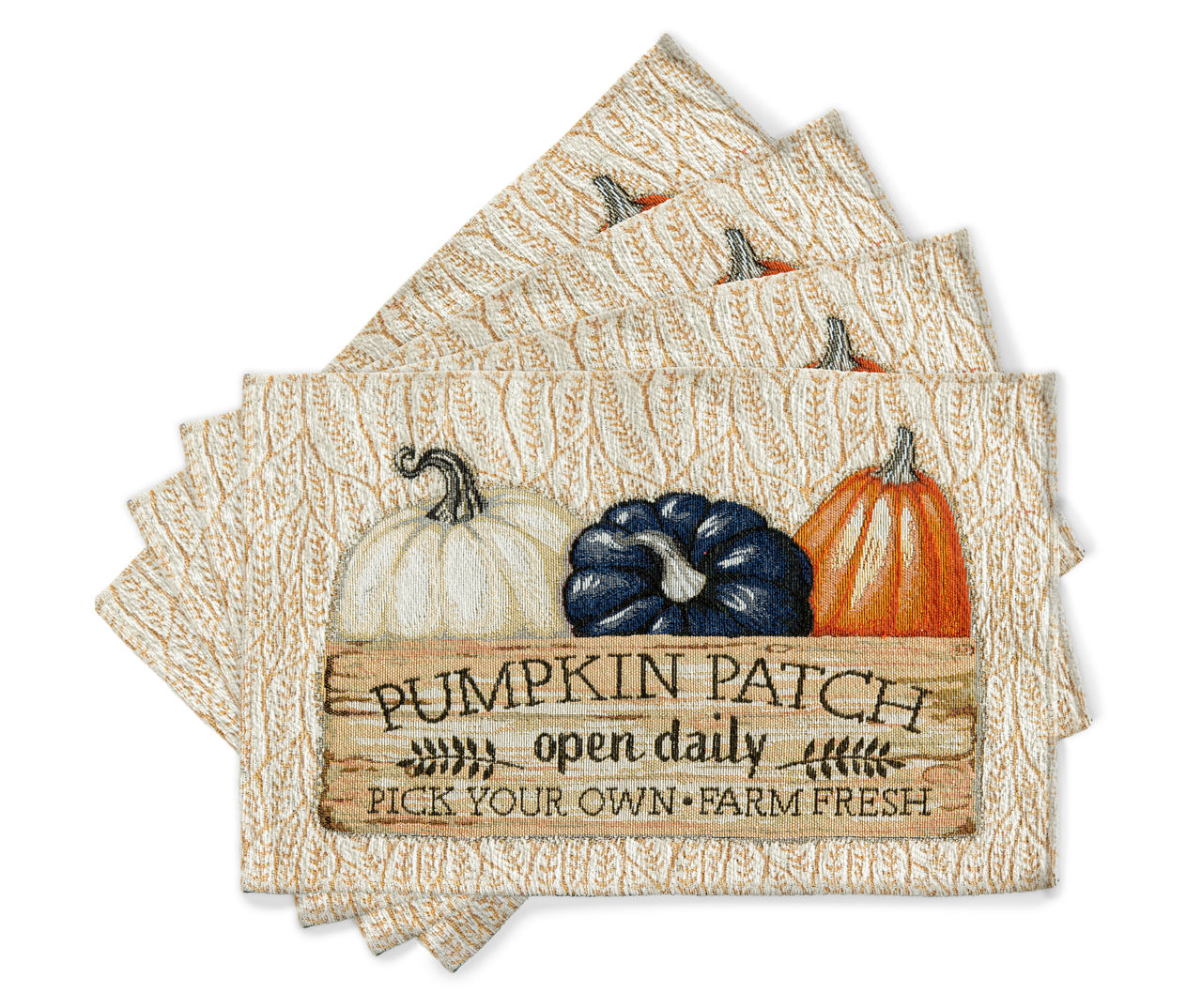 Pumpkin Field hot Placemats