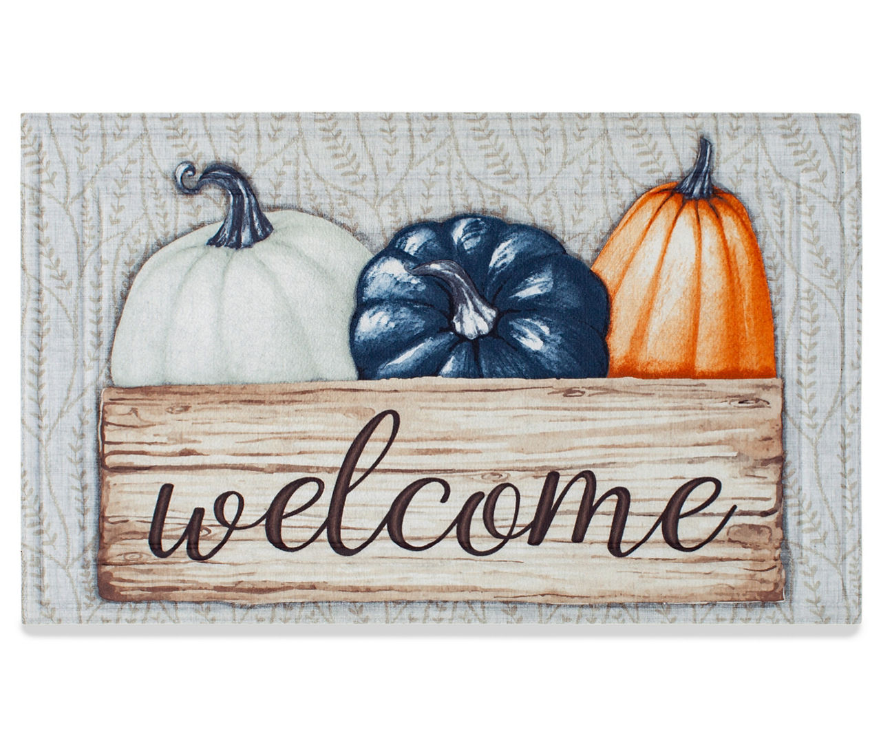 Rubber-Cal Fall Colors 18 in. x 30 in. A Welcome Fall Doormat