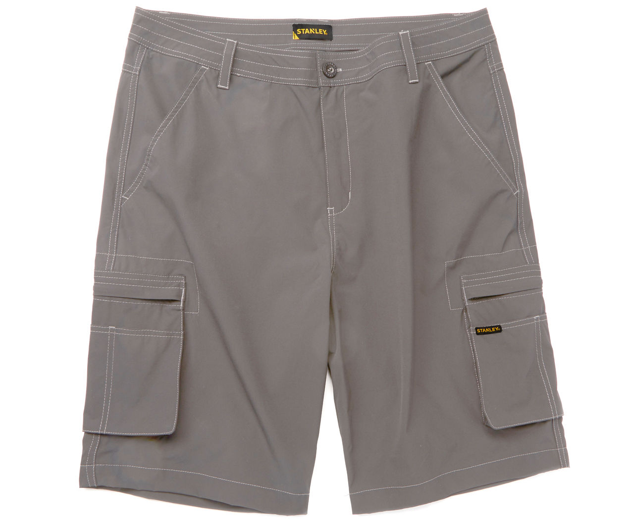 Stanley Men's 38 Light Gray Cargo Stretch Shorts