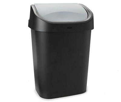 Black Swing 2.6 Gallon Wastebasket