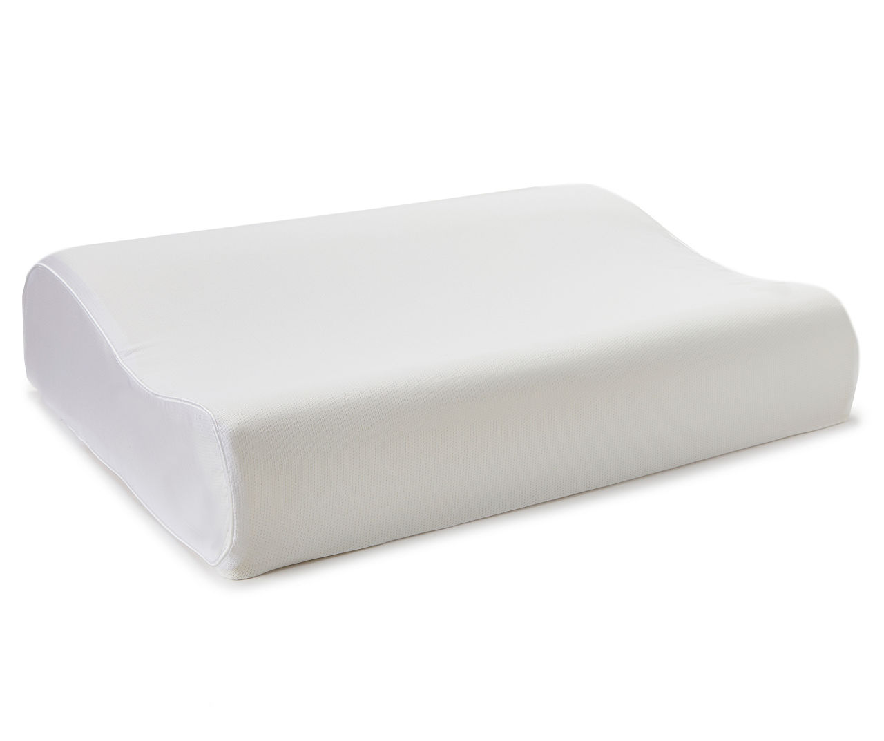 Sealy Memory Foam Contour Pillow, White