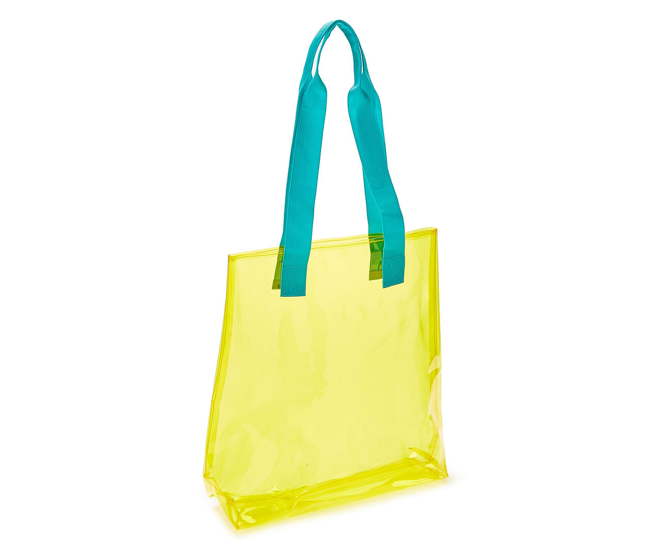 Yellow on sale clear bag