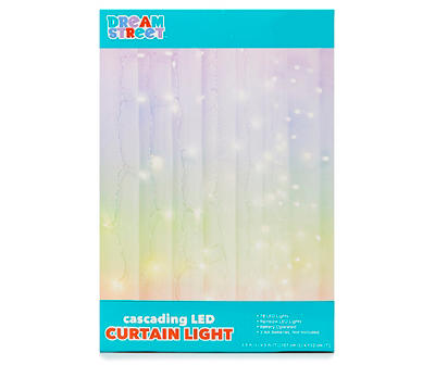 Rainbow Cascading LED Curtain Light