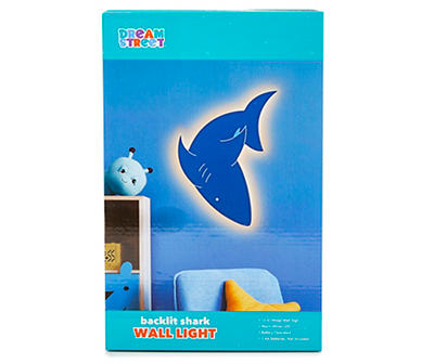 Shark Backlit LED Wall Decor