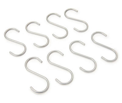 S Hooks Heavy Duty For Hanging Rack Hangers Pack Of 40 Silver 3 Sizes 