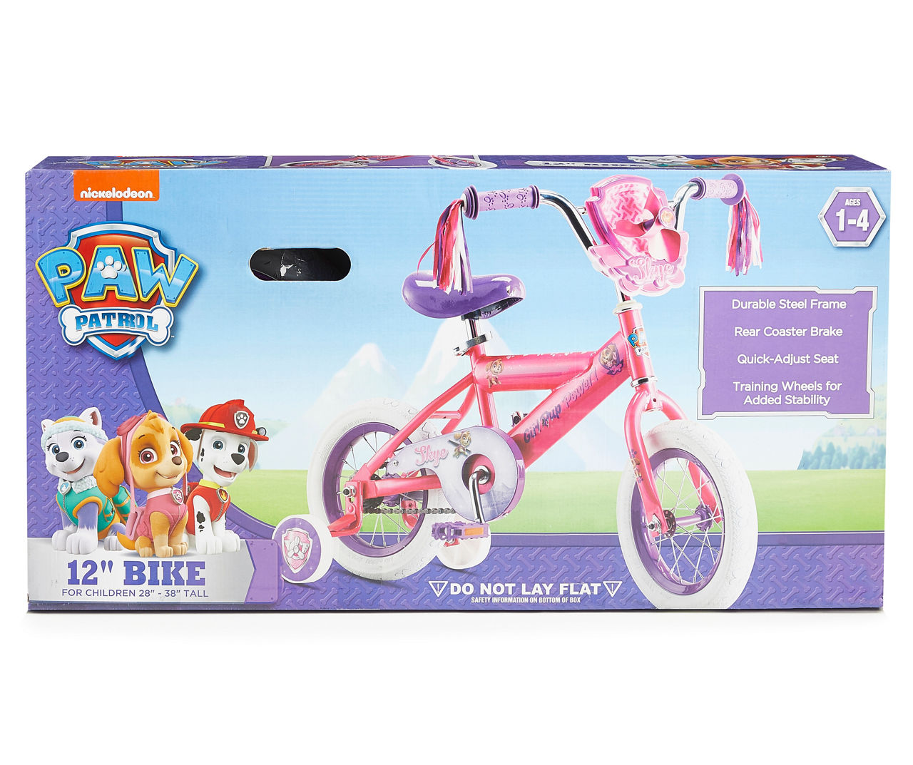 Paw patrol 2024 bike pink