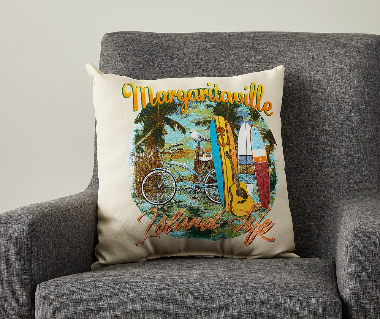 Island Life Throw Pillow - Pack of 4