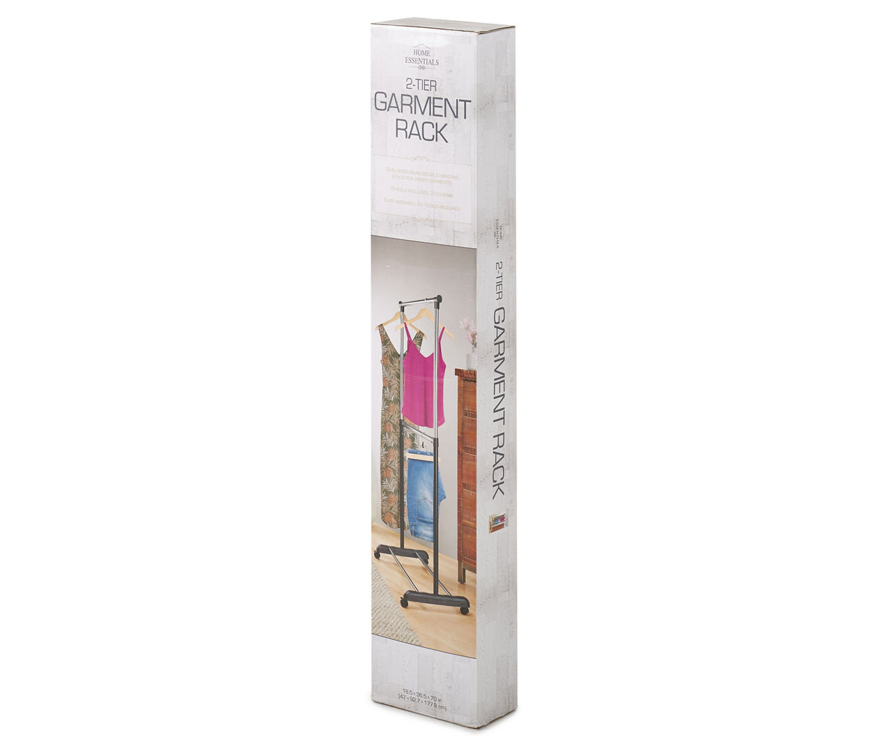 Room essentials 2 tier garment online rack