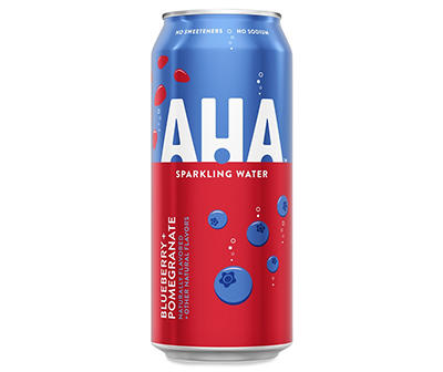 AHA Blueberry + Pomegranate Sparkling Water 16 fl oz