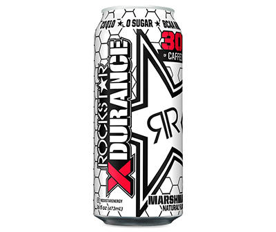 Rockstar Energy Drink Xdurance Marshmallow 16 Fluid Ounce