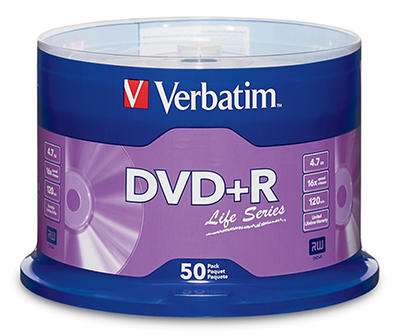 DVD+R Life Series 50-Pack Spindle