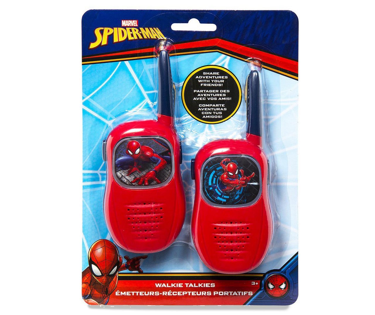 Spider-Man walkie talkies (long range)