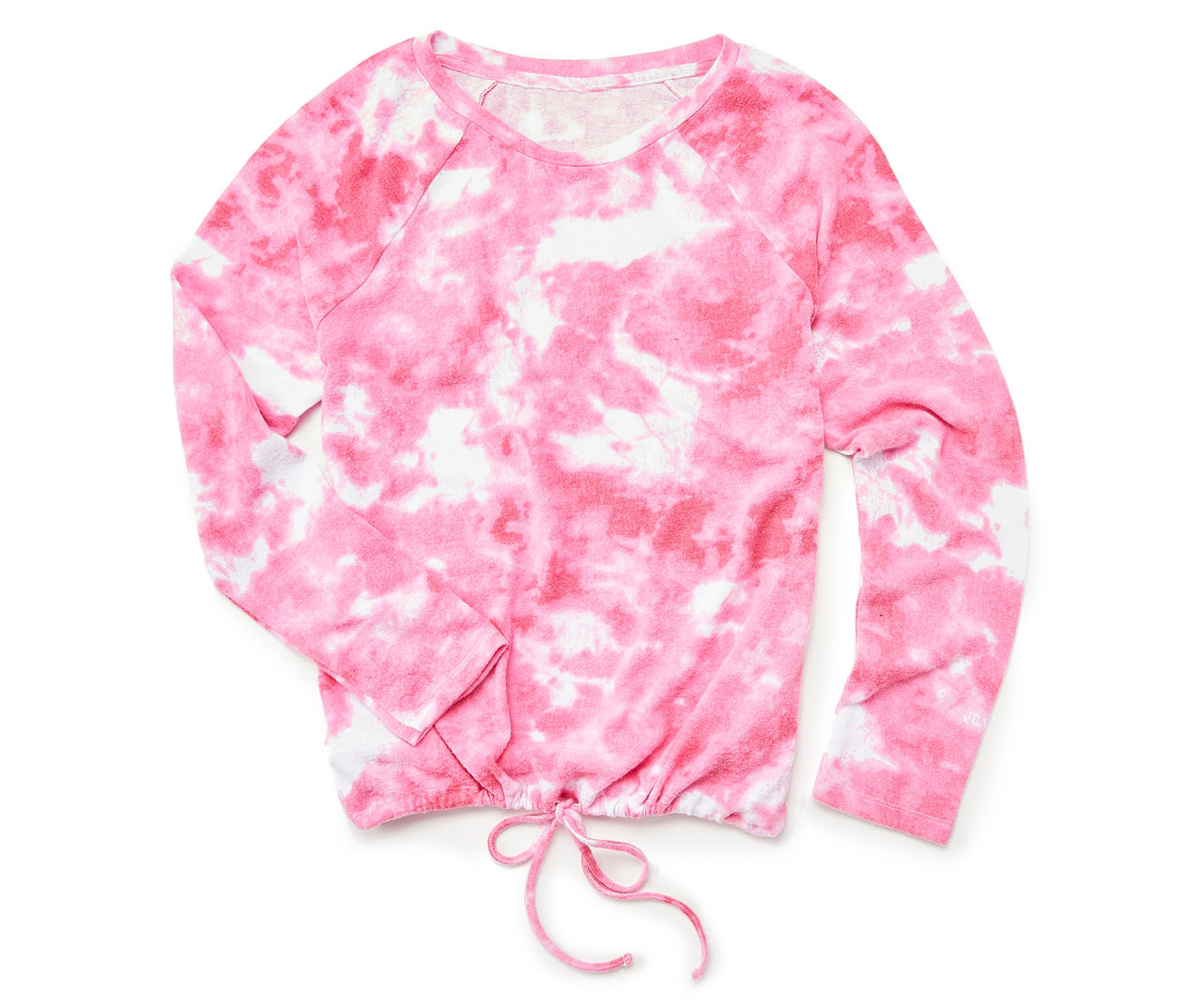 Women's pink discount tie dye sweatshirt