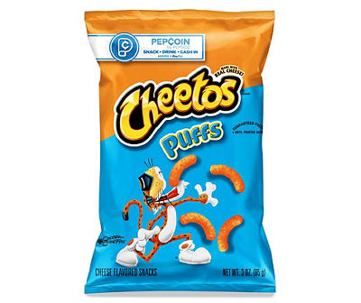 Cheetos Puffs Cheese Flavored Snacks, 3.0 Oz