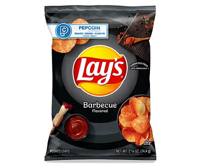 Lay's Potato Chips Barbecue Flavored 2.625 Oz