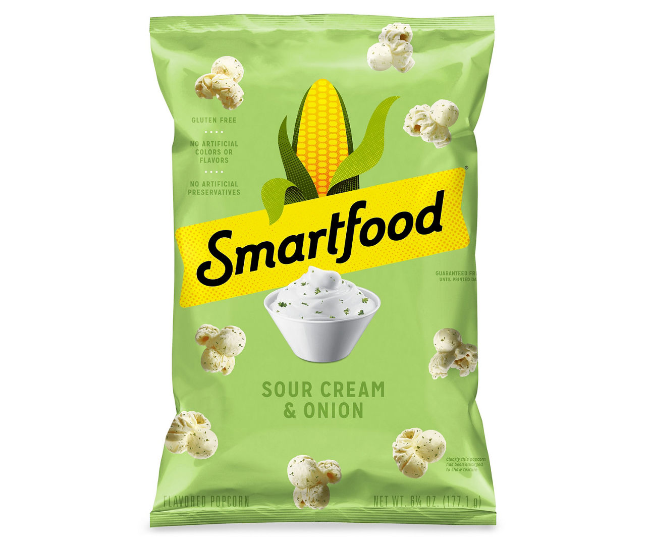 Smart Food Smartfood Popcorn Sour Cream & Onion Flavored 6.25 Oz Big Lots