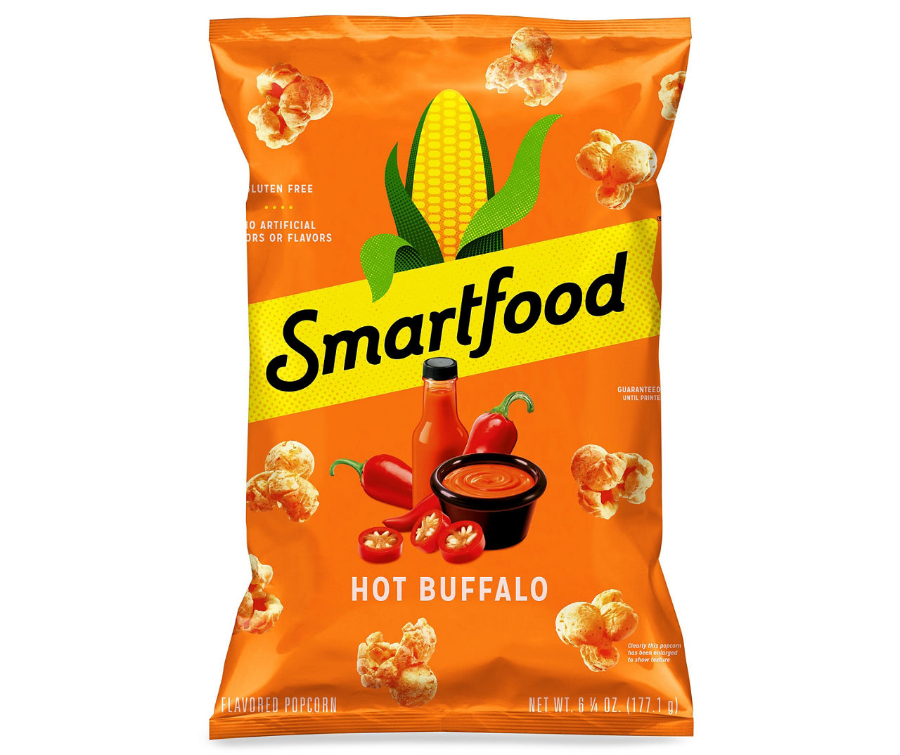 Smart Food Smartfood Popcorn Hot Buffalo Flavored 6.25 Oz Big Lots