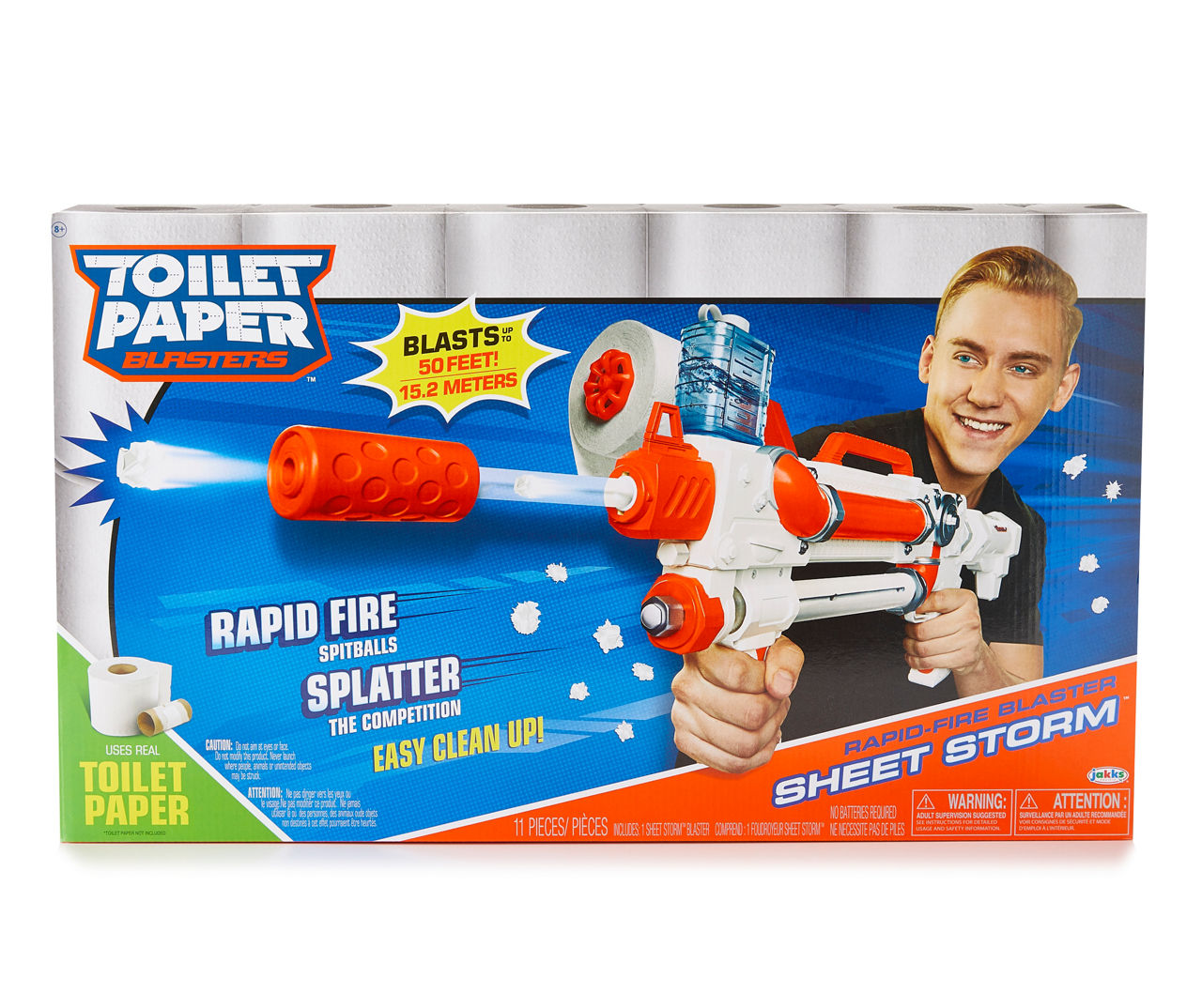 Jakks toilet best sale paper blaster