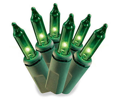 Green Mini Light Set, 140-Lights