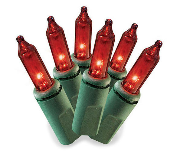 Winter Wonder Lane Red Mini Light Set, 140-Lights | Big Lots