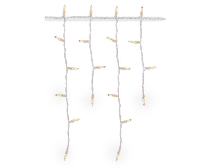 Winter Wonder Lane Clear Twinkling Icicle Light Set, 200Lights Big Lots