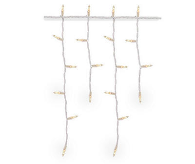 Clear Twinkling Icicle Light Set, 200-Lights