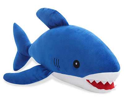 Shark Figural Throw Pillow