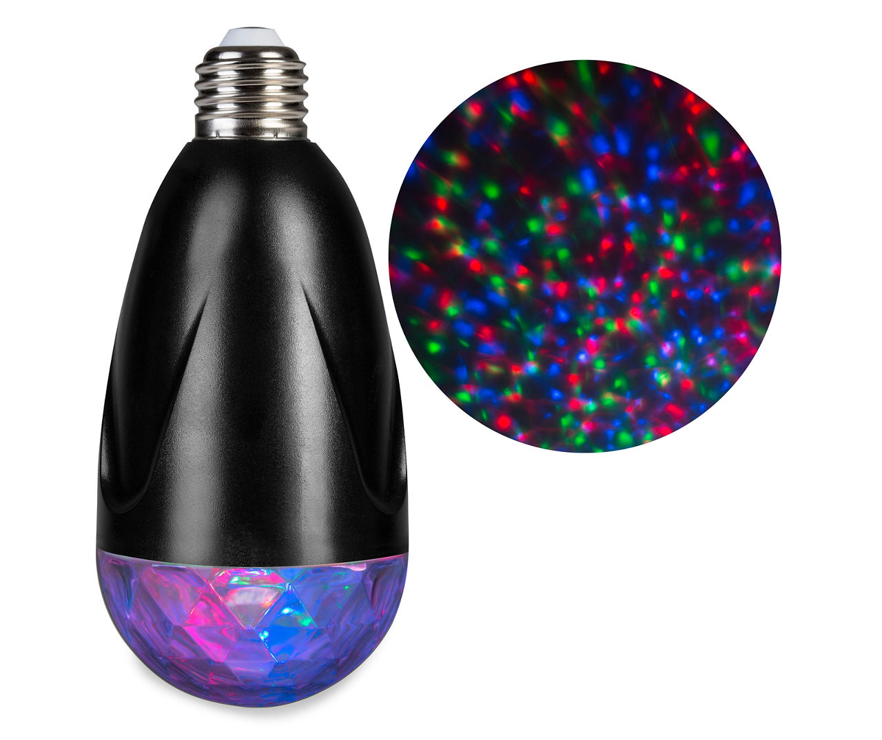 Gemmy led lightshow projection kaleidoscope light bulb big lots