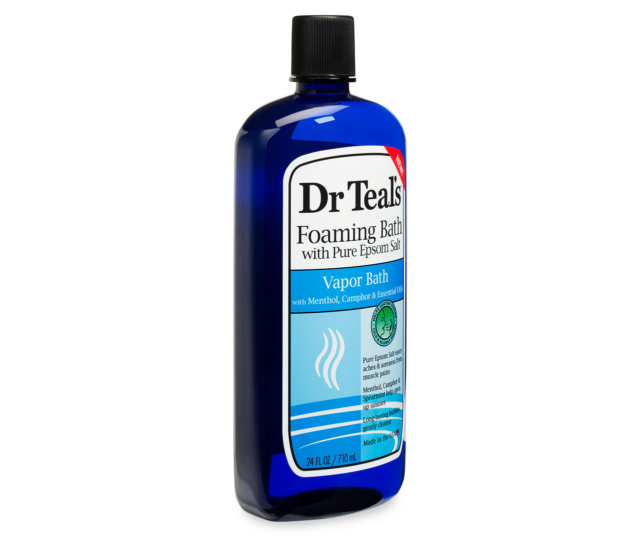 Dr Teal's Vapor Foaming Bath with Menthol and Camphor - Shop Bubble Bath &  Salts at H-E-B