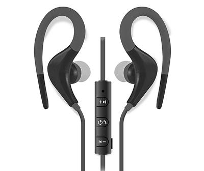 Gray Bluetooth Sport Earbuds