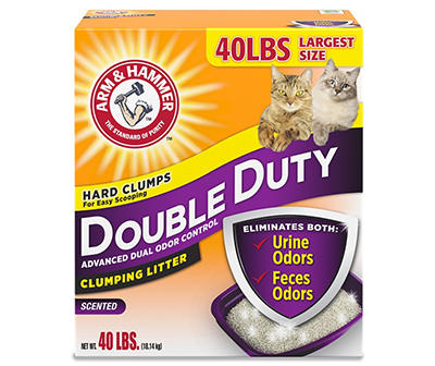 Double Duty Clumping Litter, 40 lbs.