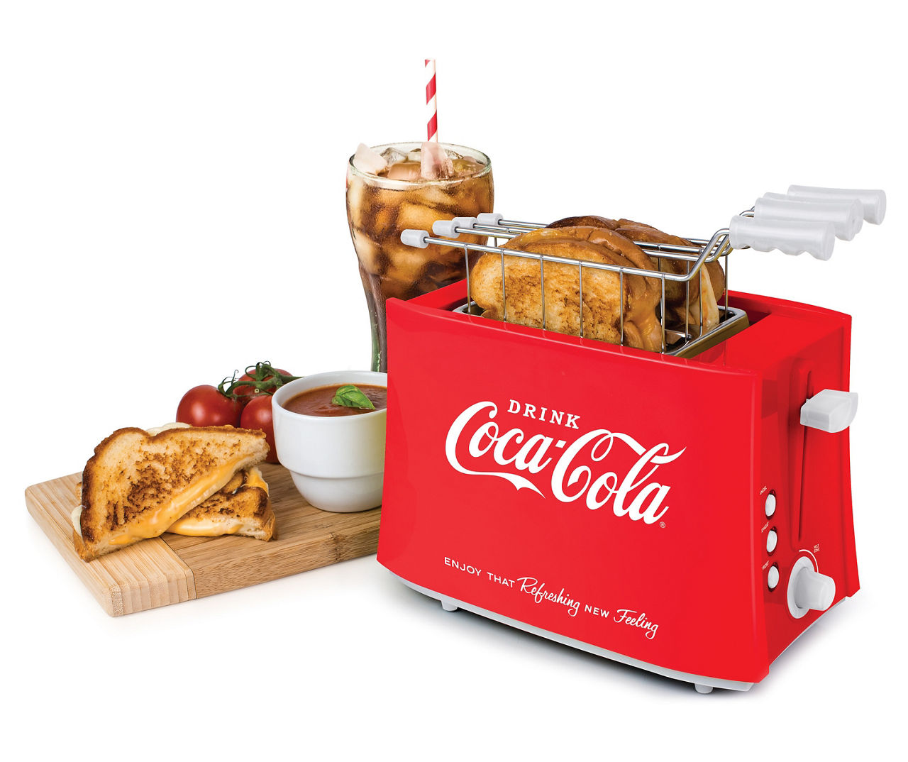 Nostalgia Coca-Cola Grilled Cheese Sandwich Toaster