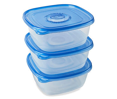 Family Size Food Storage Containers, 3-Pack